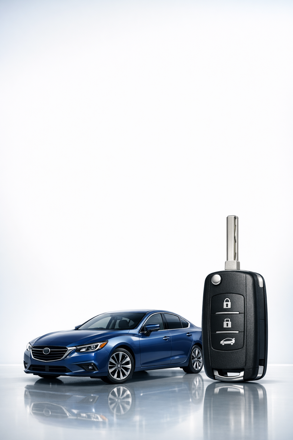 Mazda con llave automotriz